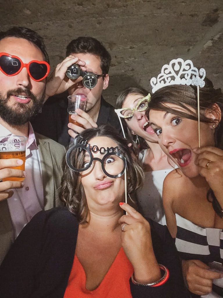 photobooth mariage chateau courbeville
