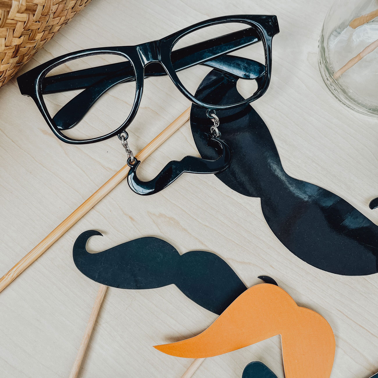 photobooth movember animation photo accessoire