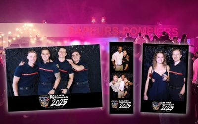 Photobooth au bal des pompiers de Pierre-Bénite : une animation photo inoubliable